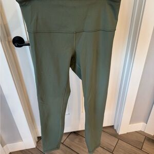 lululemon athletica Olive Green Leggings